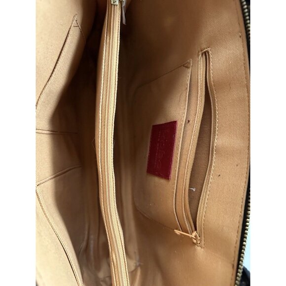 Hobo The Original Brown Leopard Cheetah Print Leather Purse Handbag Bag - Picture 12 of 13